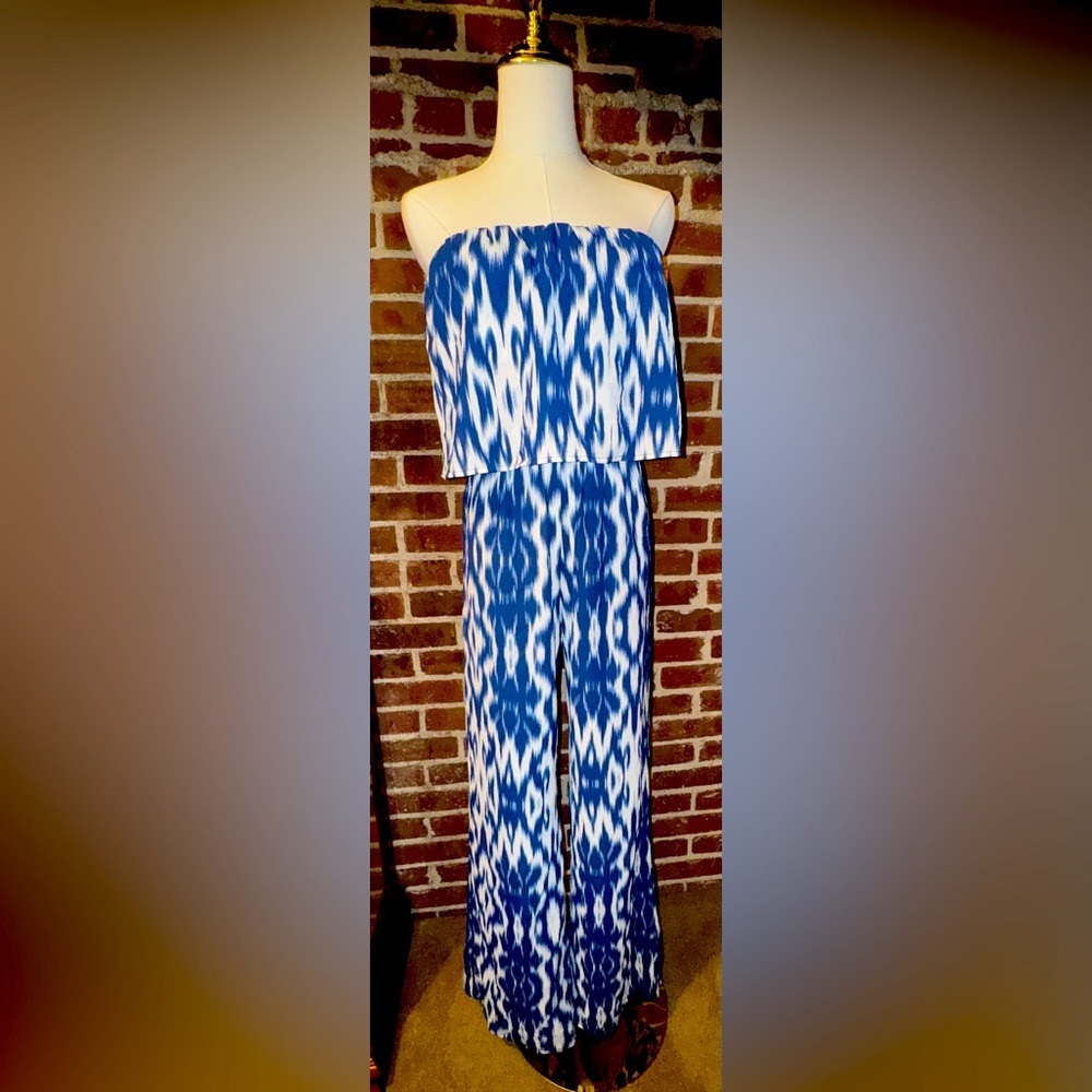 Tyche strapless jumpsuit